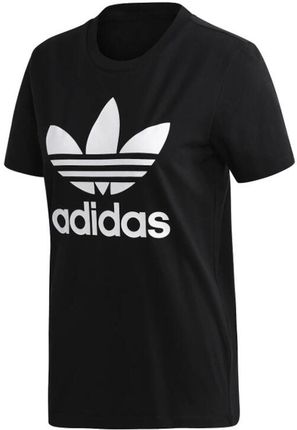 ADIDAS T-shirt sportowy damski Adidas Trefoil Tee  Czarny