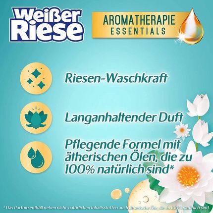 Henkel Weiser Riese Aromatherapie Lotus & Mandelöl Żel Do Prania 80 Prań