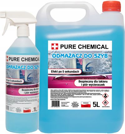 Pure Chemical Odmrażacz Do Szyb Mocny 5L + 1L W Sprayu