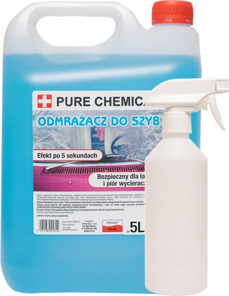 Pure Chemical Odmrażacz Do Szyb 5L Zimowy Płyn Odmrażania