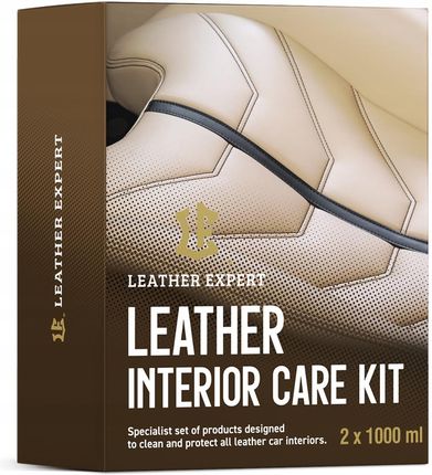 Leather Expert Interior Kit Do Pielęgnacji Skóry 2X 1L - zdjęcie 2