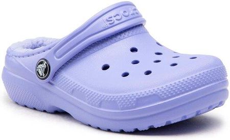 Crocs Klapki Classic Lined Clog K 207010 Fioletowy