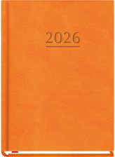 Zdjęcie Terminarz książkowy Ola A6 2026 pomarańczowy - Tychy