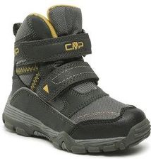 Śniegowce CMP - Kid Pyry Snow Boot Wp 38Q4514 Grey/Militare 68UM