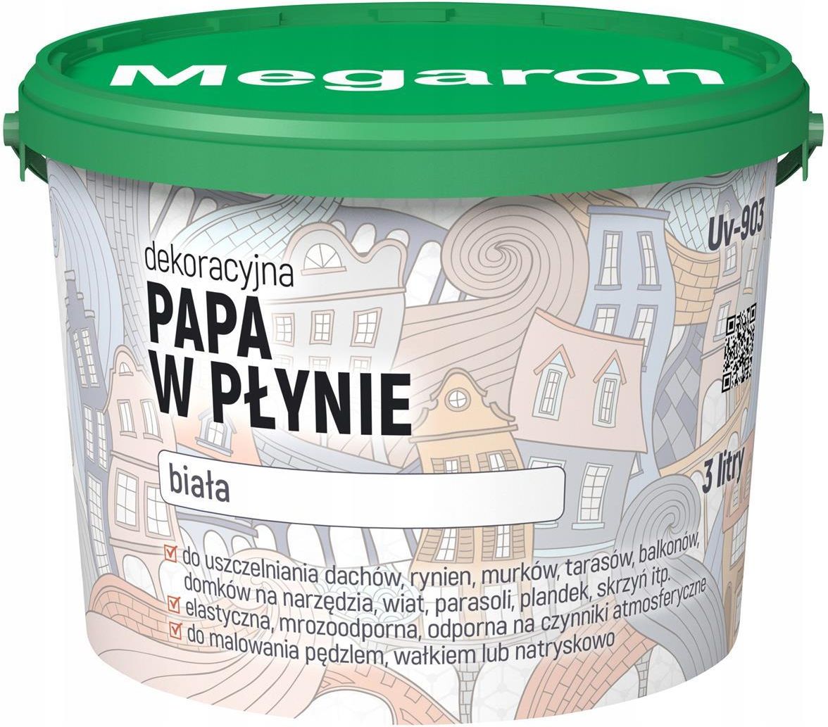 INNA MEGARON DEKORACYJNA PAPA W P YNIE GRAFIT UV 715 3L 653456346 inna-megaron-dekoracyjna-papa-w-p-ynie-grafit-uv-715-3l-653456346