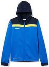 Zdjęcie uhlsport Unisex dziecięca kurtka otwarta 23 Multi Hood kurtka dziecięca niebieski lazurowy/morski/limonenge. 164 - Dąbrowa Górnicza