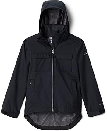 Columbia Vedder Park Jacket Dziewczęca Kurtka Wodoodporna, Czarny, M