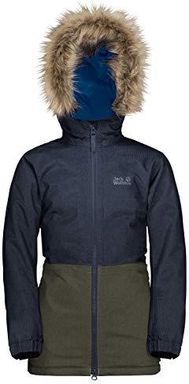 Jack Wolfskin Unisex dzieci ca kurtka zimowa Bandai Jacket Kids wodoszczelna dzieci ca kurtka zimowa niebieski niebieski Night Blue 92 Ceny i opinie Ceneo.pl