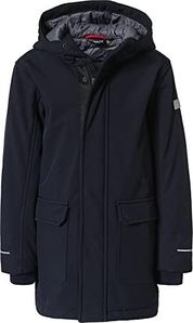 CMP Kurtka chłopięca Giacca Lunga Softshell Con Imbottitura niebieski czarny i niebieski 104