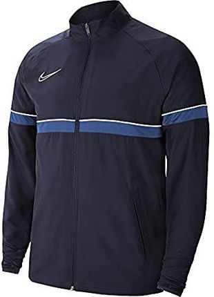 Nike Unisex Kids Y Nk Dry Acd21 Trk Jkt W kurtka sportowa. Obsidian/biały/królewski niebieski/biały 10-12 Years