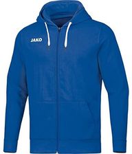Zdjęcie JAKO Unisex Base dziecięca kurtka z kapturem niebieski Royal 152 - Mońki