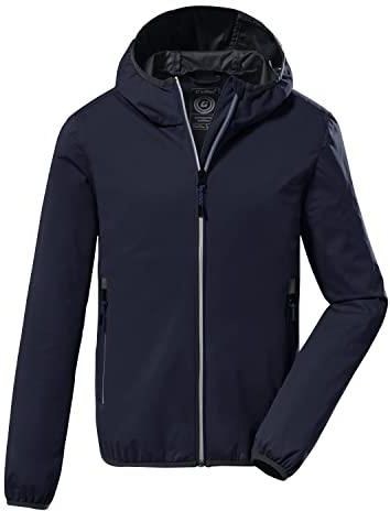 Giacca Cappuccio Regolabile Uomo Giacca Softshell Killtec Uomo Con Cappuccio - Idrorepellente, Antivento, Materiale Sostenibile Giacca Outdoor Con Cappuccio