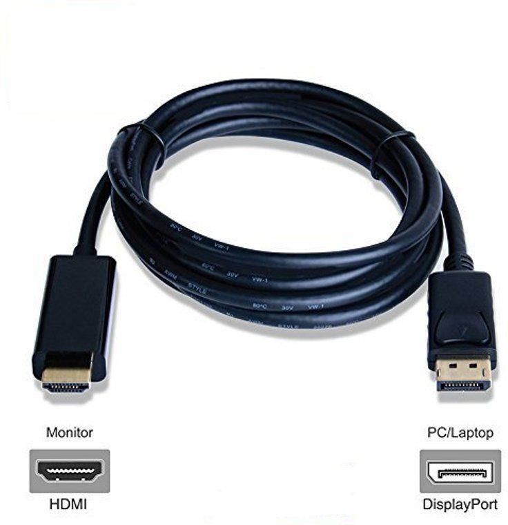 kabel display port to hdmi