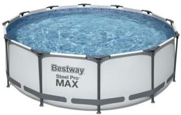 Basen Stelażowy Bestway 366X100Cm Steel Pro Max 56418