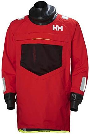 Helly Hansen Aegir Ocean Smock Męska Kurtka Przeciwdeszczowa Czerwona Xl