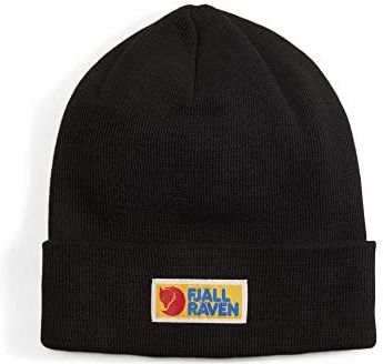 Fjallraven 78141-534-543 Vardag Classic Beanie Hoed Unisex Indigo Blue-Dawn Blue Maat One Size