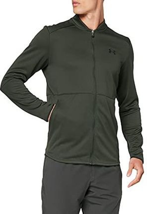 Under Armour Męski Mk1 Warmup Bomber Warm-up Top - barokowy zielony //czarny (310), L