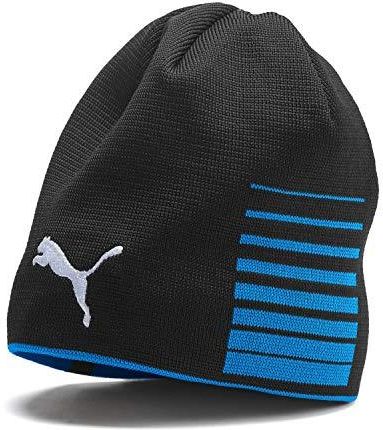 Puma Uniseks Liga Reversible Beanie Czapka, Niebieski/Czarny (Electric Blue Lemonade/Puma Black)