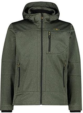 CMP, Man Jacket Zip Hood, Man, Oil Green Mel., 54