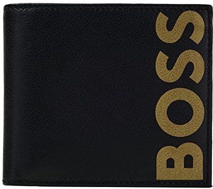 Hugo Boss Męski portfel Big Bc_4 Cc Coin, Black3, jeden rozmiar