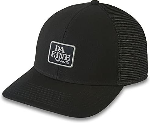 Dakine męska klasyczna czapka baseballowa z logo trucker Czarny Jeden