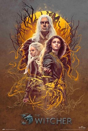 GRUPOERIK PLAKAT WIEDŹMIN 2 CIRI GERALT YENNEFER 61X91,5CM