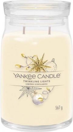 Yankee Candle Signature Twinkling Lights Świeca Duża 567g