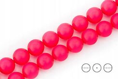 5810 Perły Swarovski Neon Pink Pearl 8mm 5szt - Perły muszle i masa perłowa
