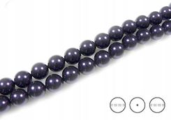 5810 Perły Swarovski Dark Purple Pearl 12mm 5szt - Perły muszle i masa perłowa