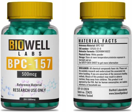 bio well labs bpc 157 Biowell Labs Bpc-157 10Mg - ceny i opinie