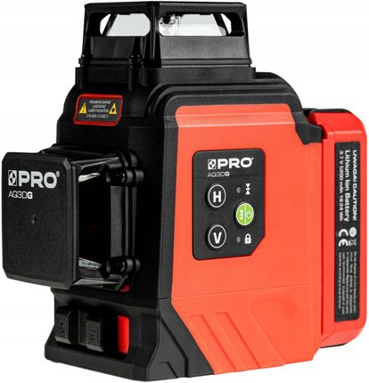 Laser krzyżowy PRO PROL1208 zielony 360