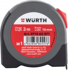 Zdjęcie Wurth Kieszonkowa Taśma Miernicza Do Pomiarów Zewnętrznych 71465071 - Trzebinia