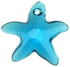 Swarovski 6721 StarFish Indicolite 20mm