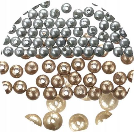 Koraliki perłowe Srebrne miedziane Do Nawlekania