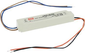 Zasilacz LED LPHC-18-350 Mean Well, 6 - 48 V/DC, 350 mA, 18 W