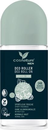 Cosnature 24h naturalny dezodorant z wyciągiem z szyszek chmielu roll-on 50ml