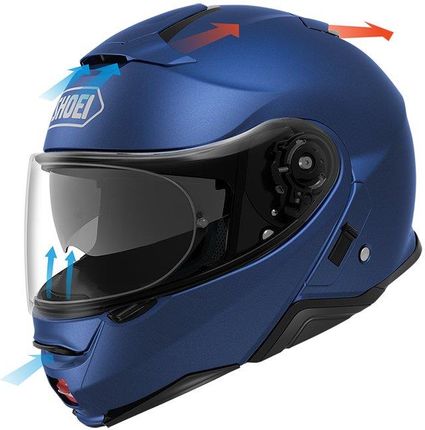 Kask motocyklowy Shoei Neotec Ii Respect Tc-10 Blue - Opinie i