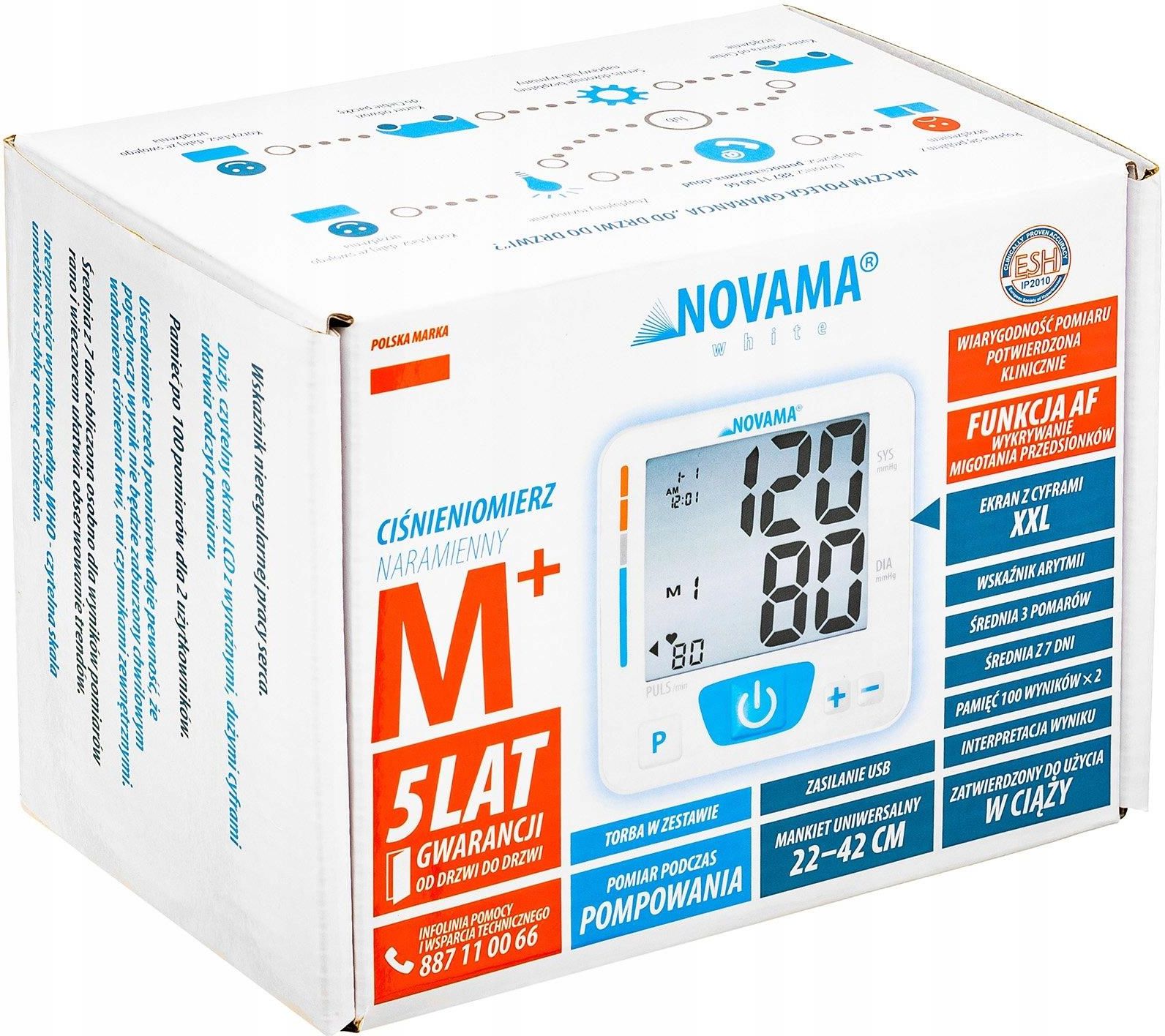 NOVAMA WHITE M Plus - opinie i ceny na Ceneo.pl