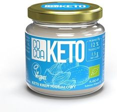 Cocoa Krem Migdałowy Keto Bez Dodatu Cukru Bio 200g