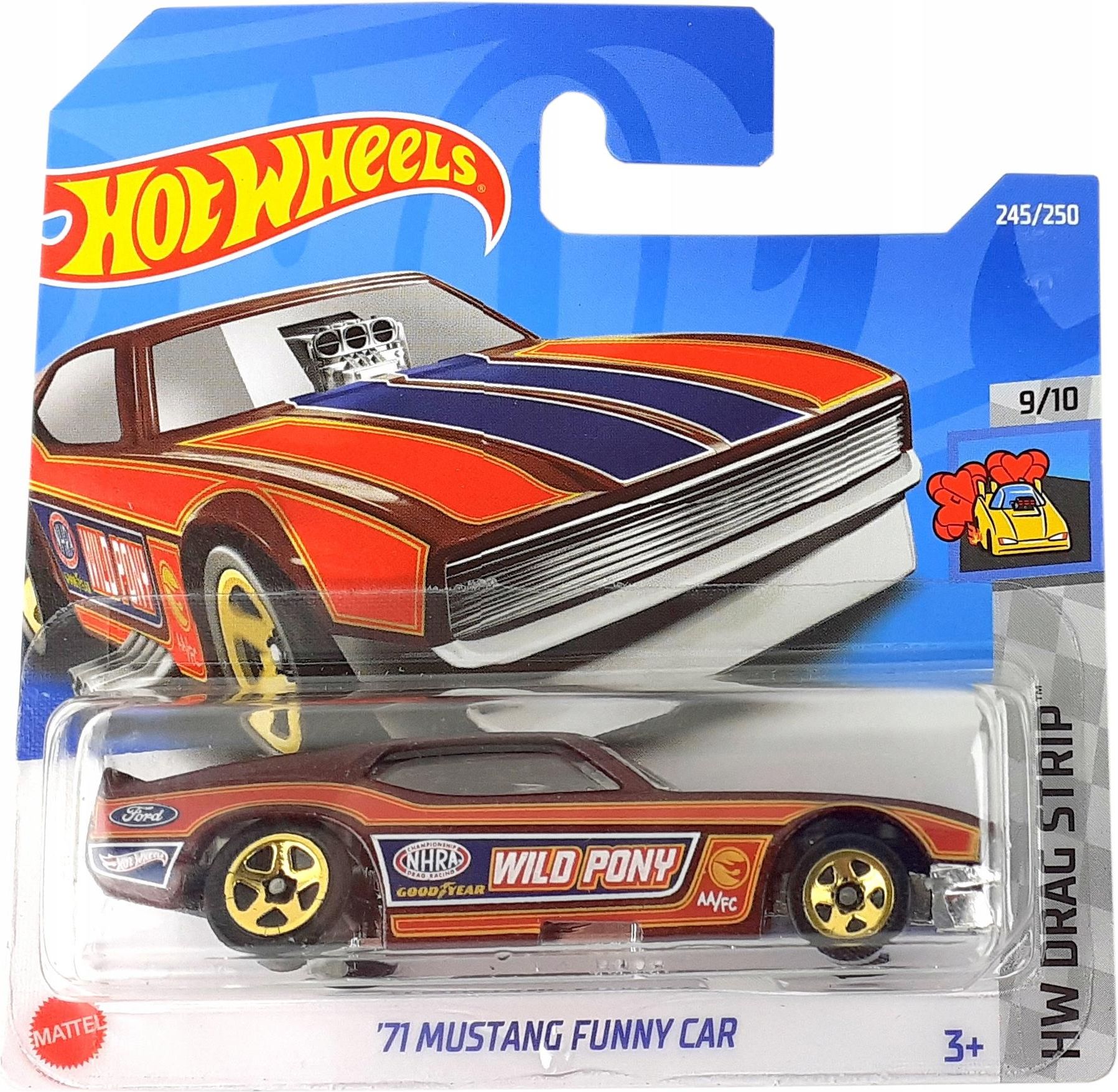 Hot Wheels '71 Mustang Funny Car Hcx95 - Ceny i opinie - Ceneo.pl