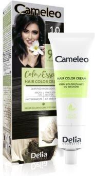 Delia Cosmetics Cameleo Color Essence Farba Do Włosów W Tubce Odcień 1.0 Black 75 G