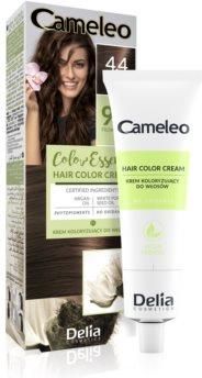 Delia Cosmetics Cameleo Color Essence Farba Do Włosów W Tubce Odcień 4.4 Spicy Brown 75 G