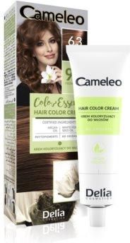 Delia Cosmetics Cameleo Color Essence Farba Do Włosów W Tubce Odcień 6.3 Golden Chestnut 75 G