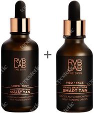 Rvb Lab Make Up Self - Taning Drops Set Zestaw Płynny Samoopalacz Do Twarzy 30 Ml + Ciała 50