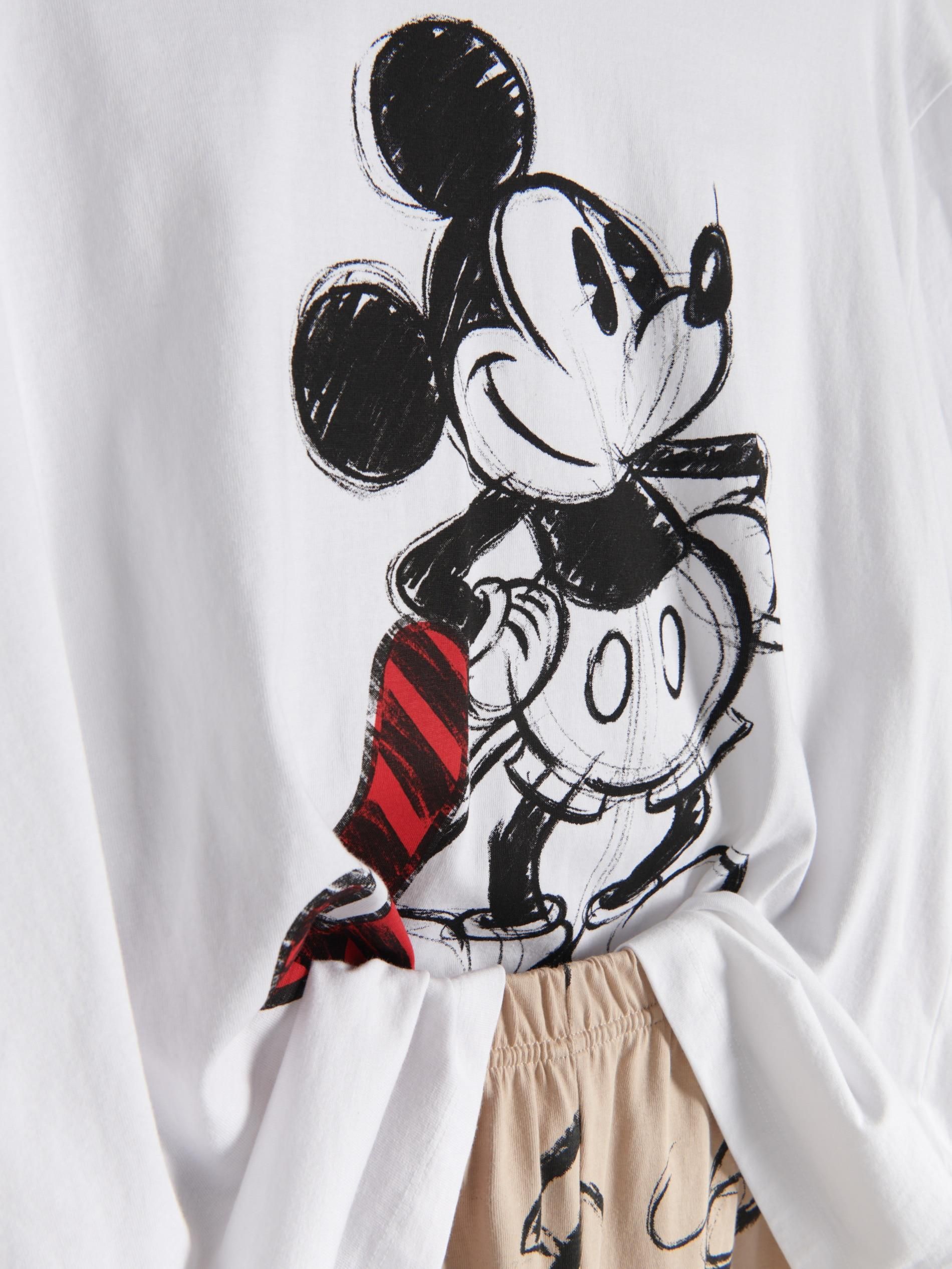 MIKI●503my37● Dwuczęściowa piżama Mickey Mouse Kolor czerwony - RESERVED - 985EX-33X