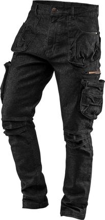 Neo Spodnie Robocze (Spodnie 5-Kieszeniowe Denim Czarne Rozmiar Xxl) (81233XXL)