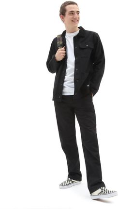 Męskie spodnie casual VANS Authentic Chino Relaxed Trousers - czarne