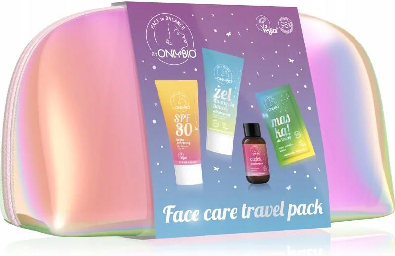 face care travel pack by onlybio spf 50