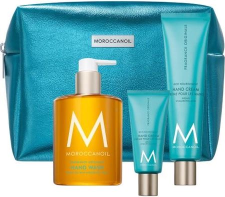 Moroccanoil Body Fragrance Originale Zestaw Prezentowy Do Pielęgnacji Dłoni W Kosmetyczce | Mydło 360Ml Krem 100Ml Krem 40Ml