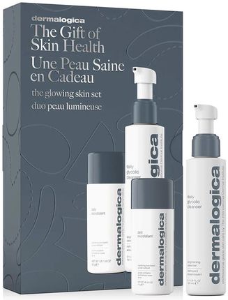 Dermalogica The Glowing Skin Set | Limitowany Zestaw Kosmetyków Do Dwuetapowego Oczyszczania: Odżywczy Produkt Oczyszczający 150Ml + Peeling Enzymatyc